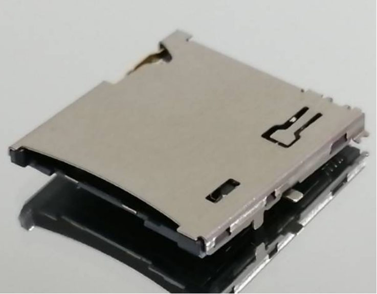 MICRO SD卡座 板上 LP l P 1.5H H=1.5 13.80+14. 70+1.50
